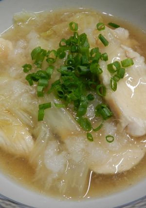 温か☆ささみと白菜のヘルシー煮-レシピのメイン写真
