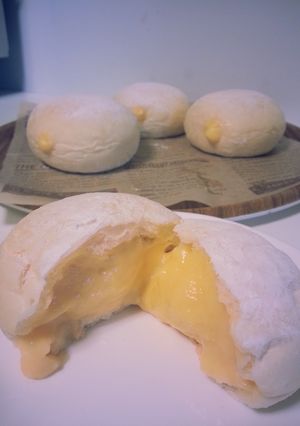 クリーム後入れ！絶品とろとろクリームパン-レシピのメイン写真