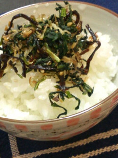 離乳食完了期からの小松菜のふりかけ-レシピのメイン写真