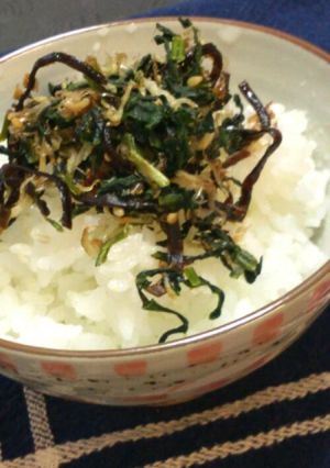 離乳食完了期からの小松菜のふりかけ-レシピのメイン写真