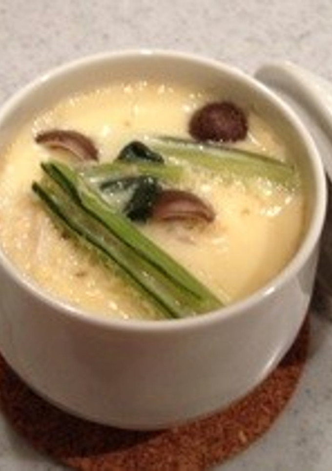 簡単＊きのこの茶碗蒸し-レシピのメイン写真