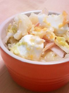 白菜のマヨたまサラダ-レシピのメイン写真