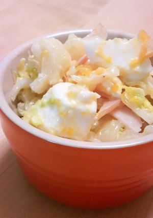 白菜のマヨたまサラダ-レシピのメイン写真