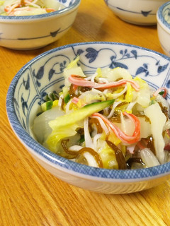 簡単手間なし☆白菜のもずく酢和え-レシピのメイン写真