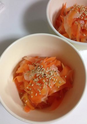 ♪人参の甘酢しょうが和え♪-レシピのメイン写真