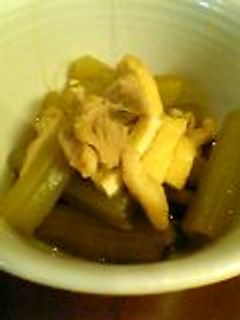 蕗のきつね煮-レシピのメイン写真