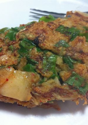 蓮根キムチ焼き-レシピのメイン写真
