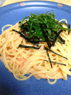 濃厚クリーム明太子スパゲティ-レシピのメイン写真