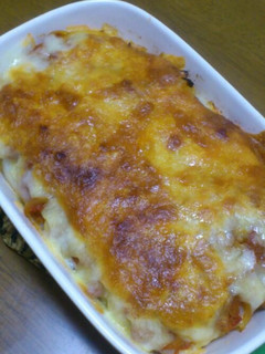 簡単☆ピザ風ポテトグラタン-レシピのメイン写真
