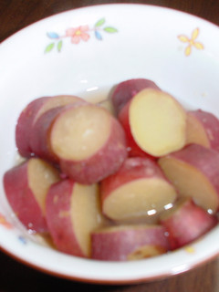 レンジでサツマイモの甘煮-レシピのメイン写真