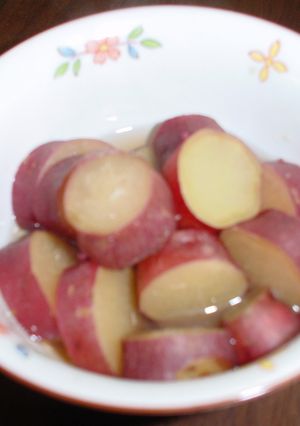 レンジでサツマイモの甘煮-レシピのメイン写真
