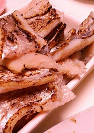カボスをぎゅっ！太刀魚の炙り刺身-レシピのメイン写真