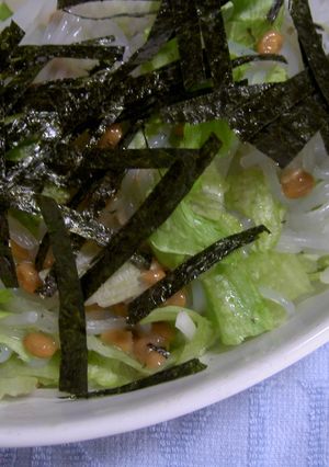 なんちゃってパスタ(納豆パスタ)-レシピのメイン写真