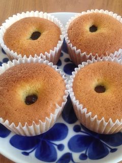 大きな栗のカップケーキ-レシピのメイン写真