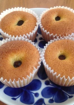 大きな栗のカップケーキ-レシピのメイン写真