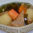 昆布出しの減塩煮物