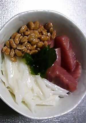 長芋と納豆のネバネバ-レシピのメイン写真