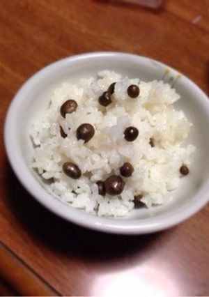 秋の味〜むかごご飯-レシピのメイン写真
