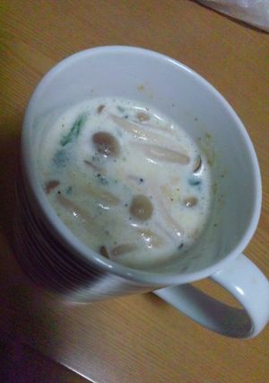 レンジで簡単にマグカップスープ-レシピのメイン写真