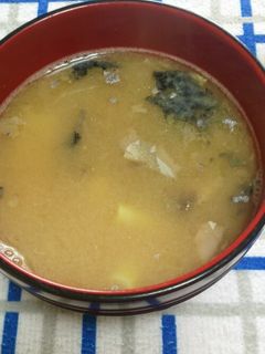 長野の味☆サバ缶と竹の子の味噌汁-レシピのメイン写真