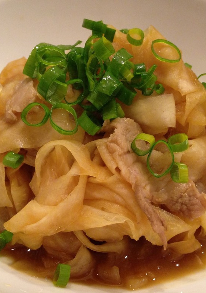 豚肉と大根のオイスター炒め-レシピのメイン写真