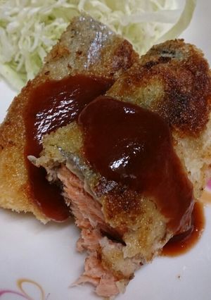 鮭カツレツ-レシピのメイン写真