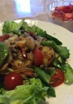 野菜がたくさん！「ホットサラダ」-レシピのメイン写真