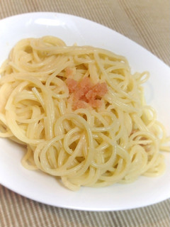 はじめての明太子パスタ-レシピのメイン写真