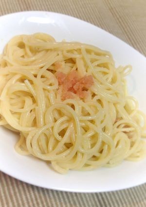 はじめての明太子パスタ-レシピのメイン写真