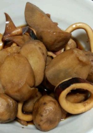 ◎里芋とイカの煮物◎-レシピのメイン写真