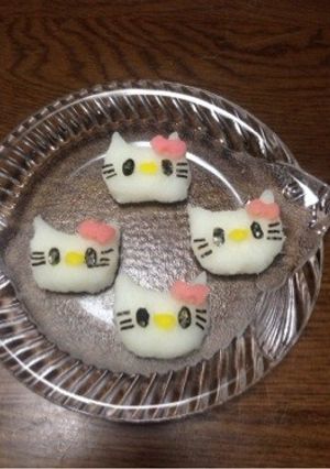 【簡単】大根おろし キティちゃん-レシピのメイン写真