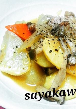 塩鶏肉じゃが-レシピのメイン写真