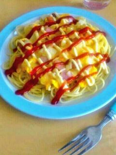 簡単*オムレツパスタ-レシピのメイン写真