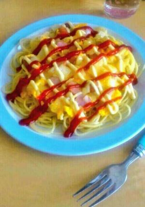 簡単＊オムレツパスタ-レシピのメイン写真
