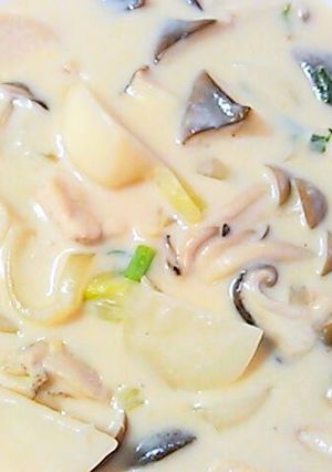 小麦粉と牛乳で作る 蕪のクリームシチュー-レシピのメイン写真