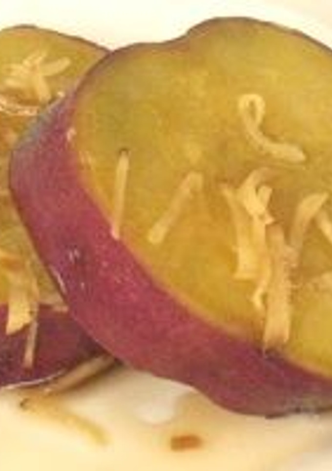 野菜ソムリエの、さつまいもの生姜煮。-レシピのメイン写真