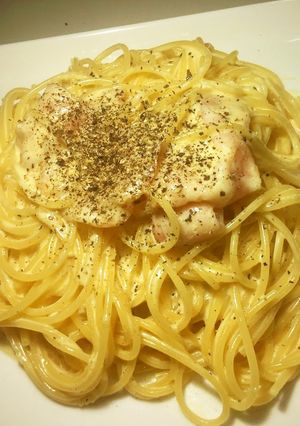 カルボナーラ-レシピのメイン写真
