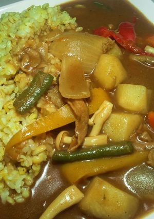 本格派！！野菜たっぷりきのこカレー-レシピのメイン写真