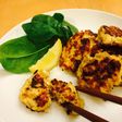 包丁で叩かない☆さけバーグ