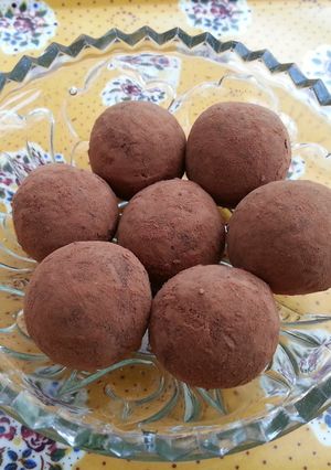 大人のお味!簡単チョコレートトリュフ-レシピのメイン写真