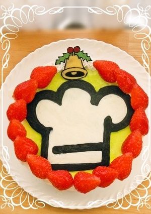 クリスマスリース風♫クックパッドロゴ入り-レシピのメイン写真