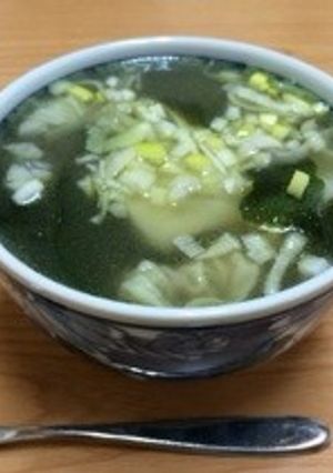 ワンタンスープ-レシピのメイン写真