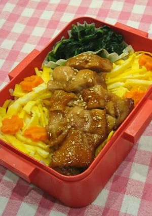 甘辛♪美味しい鶏丼✰お弁当-レシピのメイン写真