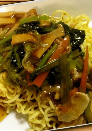 リクエストNO.1！我が家のあんかけそば-レシピのメイン写真
