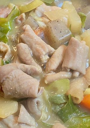 maepoの豚モツ煮込み-レシピのメイン写真