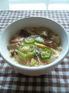 【くずし豆腐の食べるスープ♪】-レシピのメイン写真