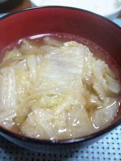 白菜のシンプル煮(菜)びたしスープ-レシピのメイン写真