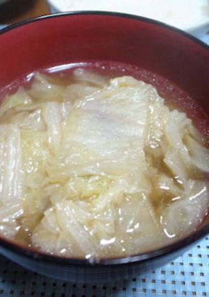 白菜のシンプル煮（菜）びたしスープ-レシピのメイン写真