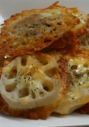 カリカリ★サクサクなれんこんチーズ-レシピのメイン写真