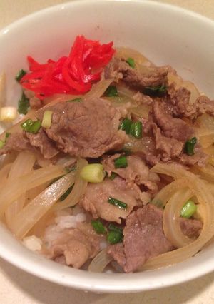 牛丼-レシピのメイン写真